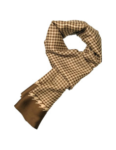 Bufanda de Doble Capa Shanlin para Hombre en Seda Imitación