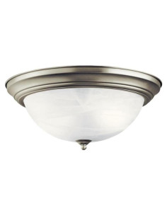 Luz de Techo Kichler Independencia 3 Luces Níquel Cepillado