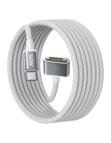 Cable Magnético USB-C 140W LISEN 2.01m para MacBook