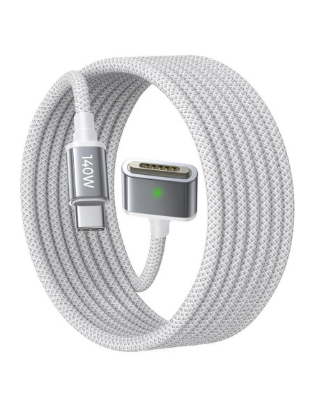 Cable Magnético USB-C 140W LISEN 2.01m para MacBook