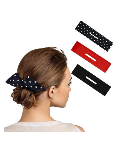 3 Piezas Moño Donut RONGHUA - Accesorios para Peinados Fáciles