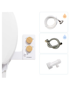 Bidet TUSHY Spa 3.0 de Bambú con Agua Fría a Cálida