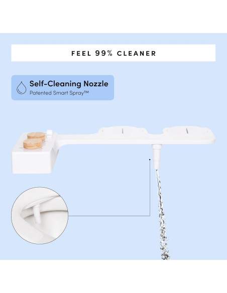 Bidet TUSHY Spa 3.0 de Bambú con Agua Fría a Cálida