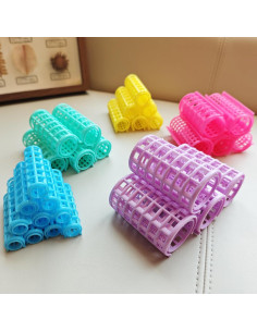 30 Rulos de Plástico Ulifebetter para Cabello Sin Calor - 5 Tamaños 2