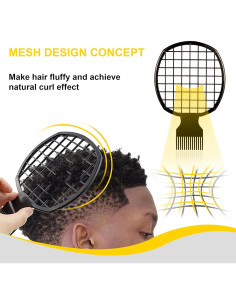 Set de Esponja para Cabello Selalu 4 Piezas - Rizado y Torcido 2