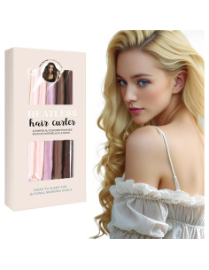 Varilla de Rizado Sin Calor DLSZKJ - 6 Piezas 25.4 CM 2