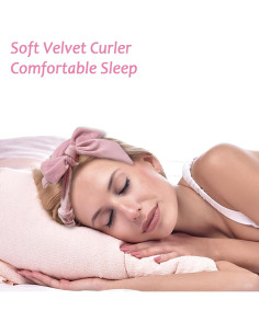 Diadema rizadora sin calor Yampahpa 70" (177.8 cm) negra 2