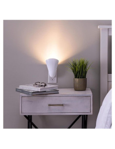 Lámpara Uplighter GU10 Auraglow AG615 para Bombilla LED