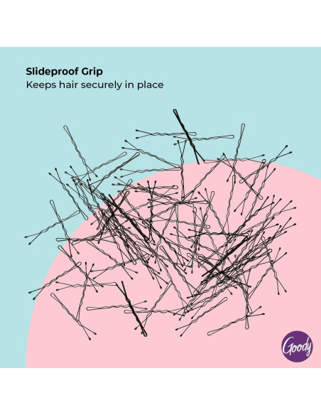 Pinzas para el Cabello Goody - 100 Unidades Antideslizantes
