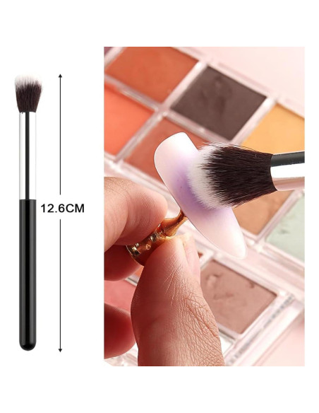 Juego de Polvo de Uñas Sólido SUTOKAKA 9 Colores con Pincel Ombre