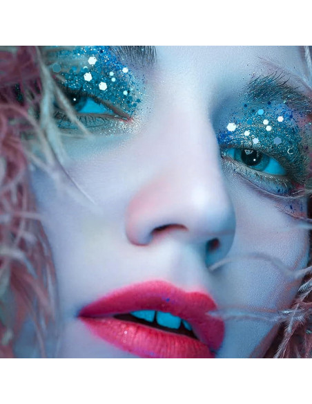 Gel de Brillo Corporal DAGEDA 48.2g Azul Lago - Holográfico