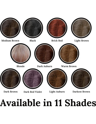 Polvo Retoque Raíces NuBeauti 18g - Marrón Medio, Natural