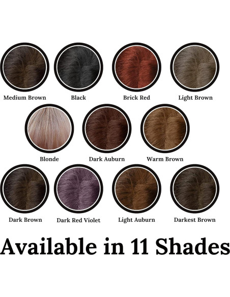 Polvo Retoque Raíces NuBeauti 18g - Marrón Medio, Natural