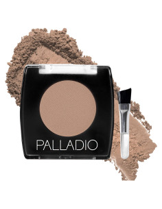 Polvo para Cejas Palladio Topo Compacto con Brocha Aplicadora