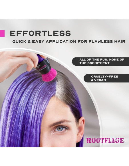 Polvo de Retoque de Raíces Rootflage - Color Reinado Púrpura