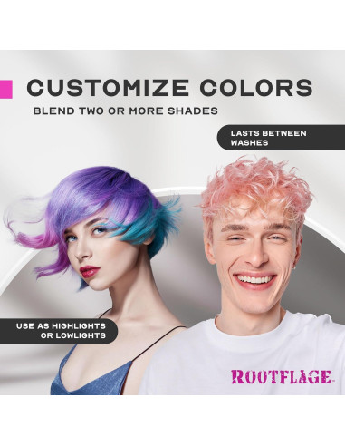 Polvo de Retoque de Raíces Rootflage - Color Reinado Púrpura