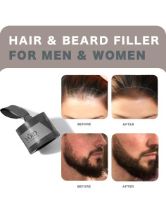 Polvo Corrector de Cabello VOID Homme Marrón Claro 40g 2