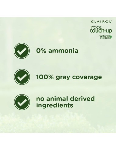 Tinte de Retocar Raíz Clairol 2 Negro 32.5 ml 0% Amoníaco