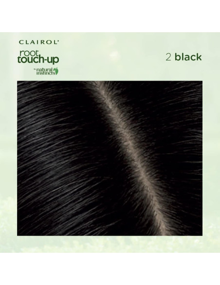 Tinte de Retocar Raíz Clairol 2 Negro 32.5 ml 0% Amoníaco