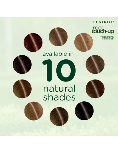 Tinte de Retocar Raíz Clairol 2 Negro 32.5 ml 0% Amoníaco