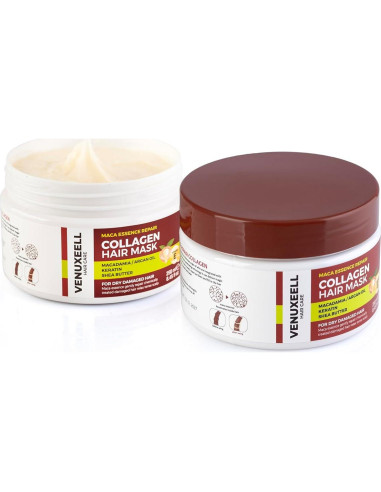 Mascarilla Acondicionadora Venuxeell 240g - Colágeno y Aceite de Argán