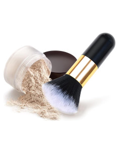 Set de Brochas de Maquillaje de Viaje Gzshiruidi - Negro