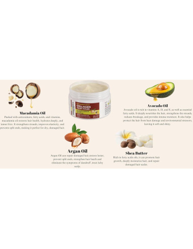 Mascarilla Acondicionadora Venuxeell 240g - Colágeno y Aceite de Argán