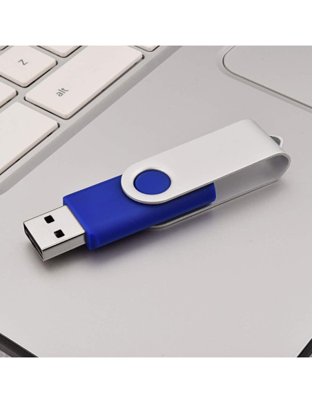 Paquete de 10 USB Flash Drive KOOTION 1GB Azul
