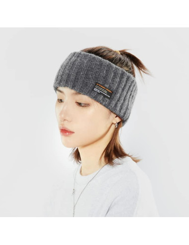 Banda para el Cabello Clakllie Gris-FD05 Elástica Suave