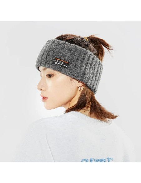 Banda para el Cabello Clakllie Gris-FD05 Elástica Suave