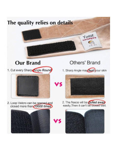 Paquete de 2 Bandas de Agarre para Pelucas Yuest con 4 Gorros 2