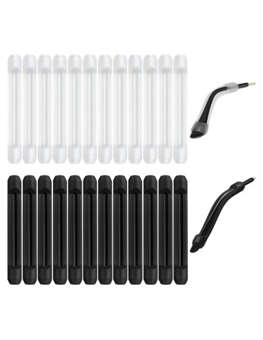 12 Pares Almohadillas de Silicona Frienda para Gafas Antideslizantes