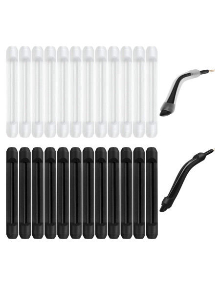 12 Pares Almohadillas de Silicona Frienda para Gafas Antideslizantes