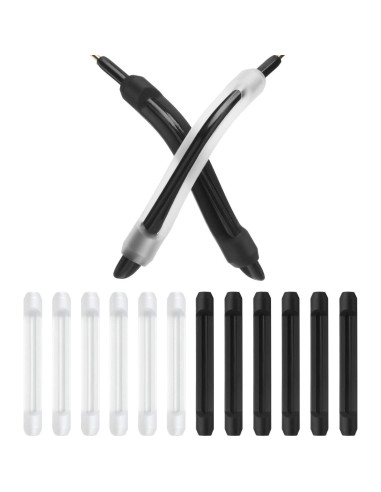 12 Pares Almohadillas de Silicona Frienda para Gafas Antideslizantes