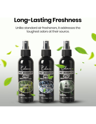 Spray Desodorante para Zapatos Calvana - 3 Aromas 451.5 ml