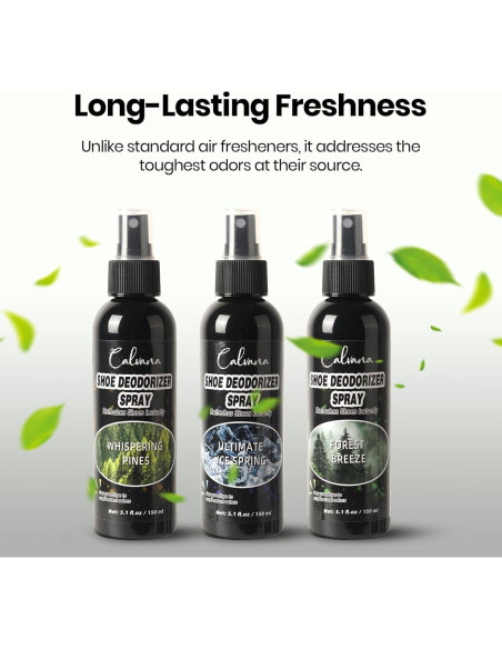 Spray Desodorante para Zapatos Calvana - 3 Aromas 451.5 ml