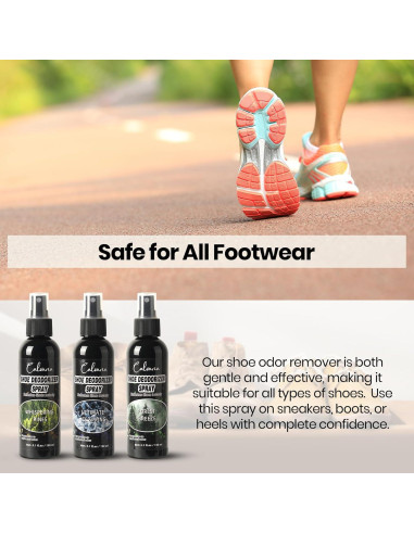 Spray Desodorante para Zapatos Calvana - 3 Aromas 451.5 ml