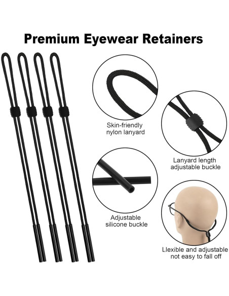 Correa Ajustable para Gafas Attmu - Paquete de 12 Unidades