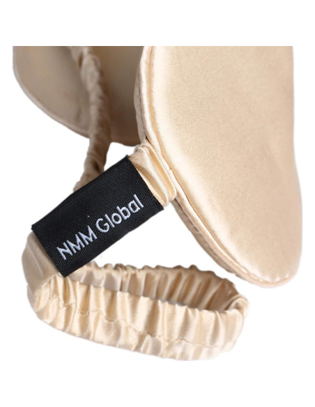 Máscara de Sueño de Seda Natural NMM Global - Color Champán