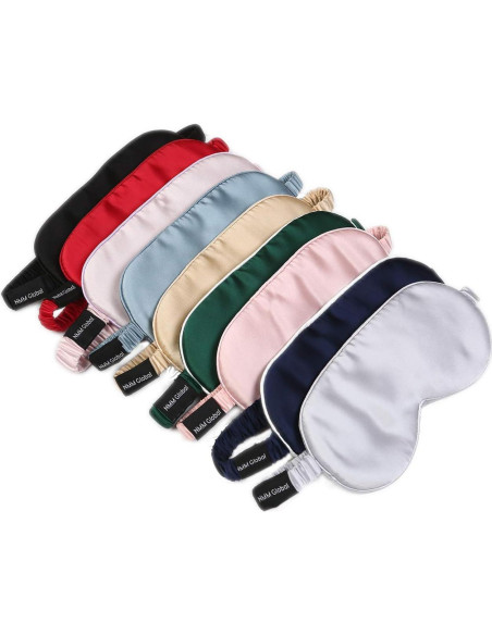 Máscara de Sueño de Seda Natural NMM Global - Color Champán