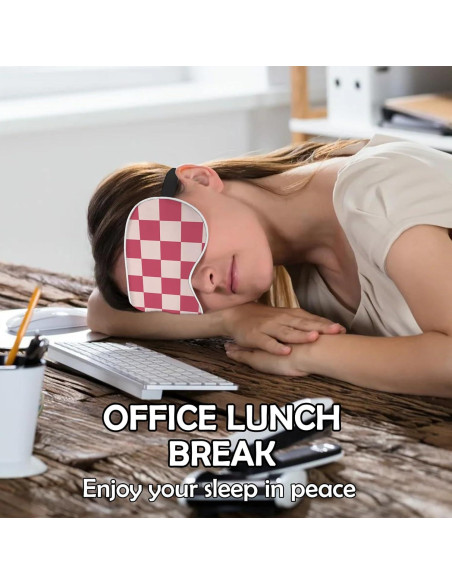 2 PCS Máscaras de Ojos de Seda BHAHB Suaves para Dormir