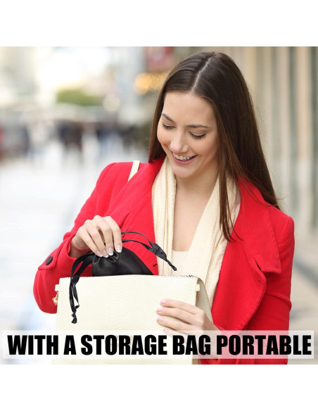 20 Piezas Máscaras de Seda para Dormir Ajustables - Negro