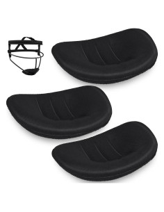 3 Almohadillas de Barbilla OctinPris para Casco de Softball