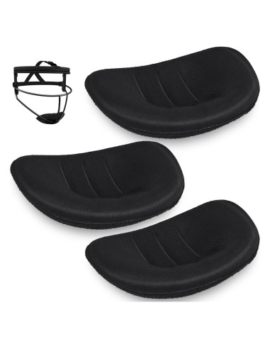 3 Almohadillas de Barbilla OctinPris para Casco de Softball