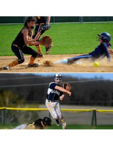 3 Almohadillas de Barbilla OctinPris para Casco de Softball