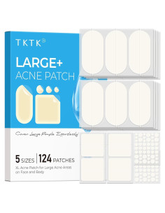 Parche para Granos XL TKTK - 124 Unidades Hidrocoloide