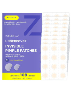 Parche Hidrocoloide ZitSticka UNDERCOVER 108ct para Granitos