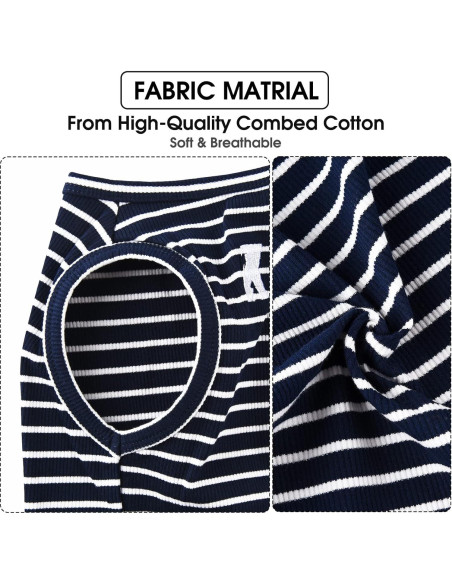 Camisa para Perro Koneseve Chaleco Ligero Rojo y Azul M