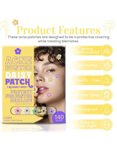 Parche para Granos My Beauty Spot 140 Parches Hidrocoloide 2