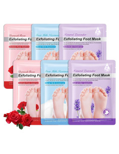 Mascarilla Exfoliante para Pies LZYLLS 6 Piezas Hidratante